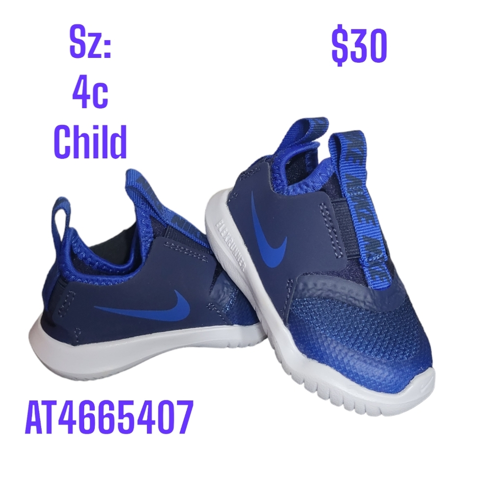 Nike Flex Runner (TD) Sz 4c / Sneaker / Shoe / Infant / Baby NWT